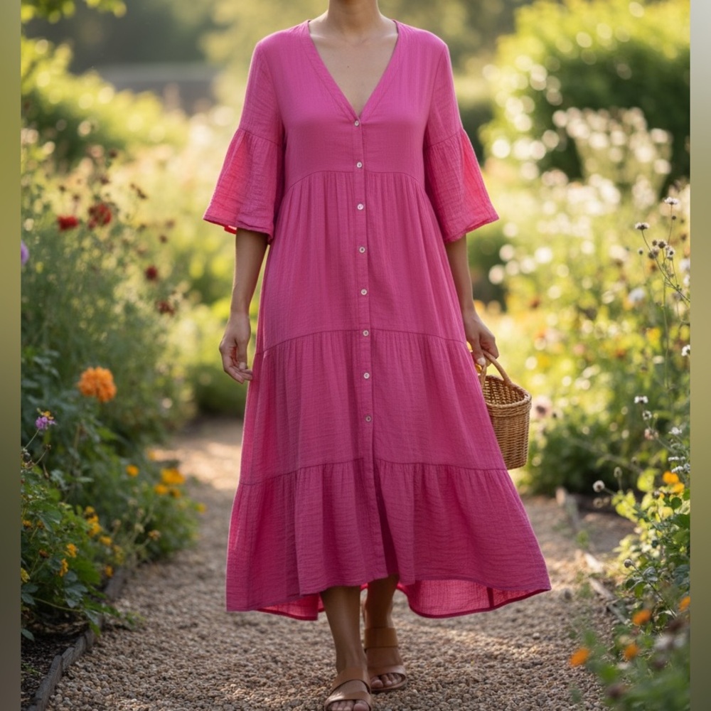 XiRENA Pink Dress